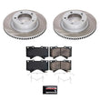 Load image into Gallery viewer, Power Stop Front Semi-Coated Rotor Kit fits 2016-2021 Lexus LX570 / 2016-2021 Toyota Land Cruiser / 2008-2022 Toyota Sequo...