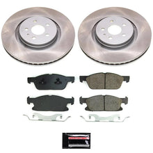 Load image into Gallery viewer, Power Stop Front Semi-Coated Rotor Kit fits 2017-2019 Ford Fusion SPORT / 2017-2020 Lincoln Continental / 2017-2019 Lincol...