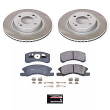 Load image into Gallery viewer, Power Stop Front Semi-Coated Rotor Kit fits 2017-2024 Mitsubishi Mirage / Mirage G4