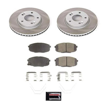 Load image into Gallery viewer, Power Stop Front Semi-Coated Rotor Kit fits Hyundai Kona / 2018-2023 Hyundai Kona SE / 2020-2021 Hyundai Kona SEL Plus / 2...