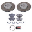 Load image into Gallery viewer, Power Stop Front Semi-Coated Rotor Kit fits Mini Cooper / 2012-2015 Mini Cooper COUPE S / 2012-2014 Mini Cooper S Clubman