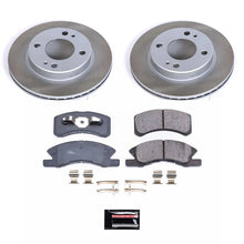 Load image into Gallery viewer, Power Stop Front Semi-Coated Rotor Kit fits Mitsubishi Mirage / 2014-2015 Mitsubishi Mirage DE / 2015 Mitsubishi Mirage RF