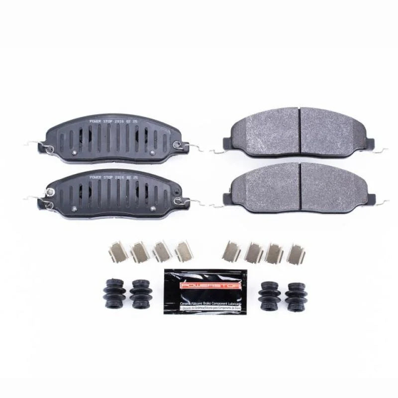 Power Stop Front Track Day Brake Pads fits 2011-2014 Ford Mustang - Main Product View