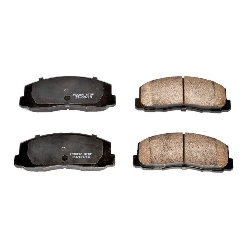 Power Stop Front Z16 Ceramic Brake Pad fits 1990 Eagle Talon / 1989 1990 Mitsubishi Galant / 1989 1990 Mitsubishi Mirage /...