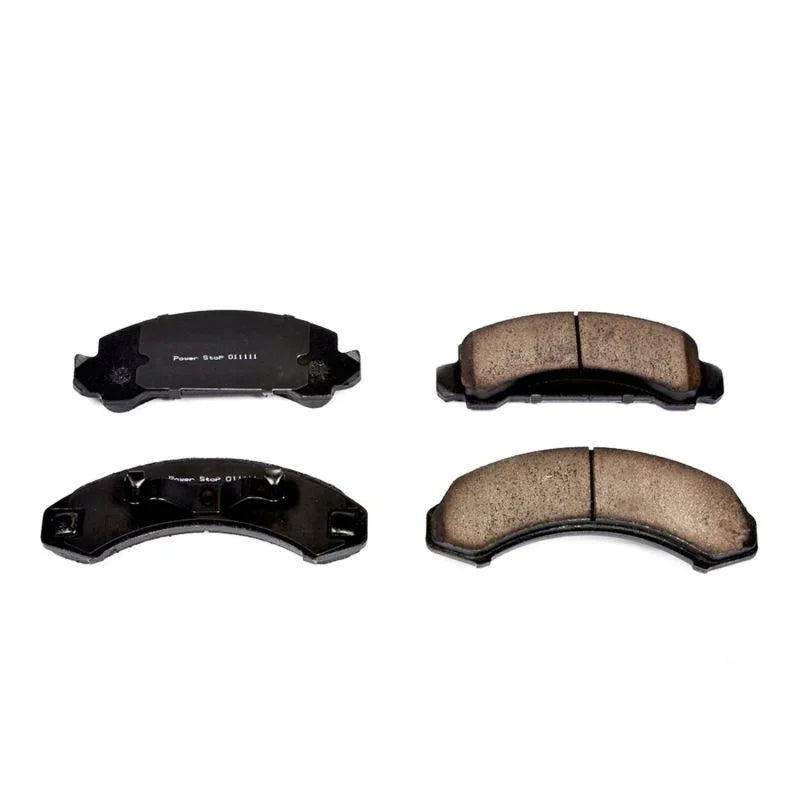 Power Stop Front Z16 Ceramic Brake Pads fits 1987-1997 Ford Aerostar / 1984-1990 Ford Bronco II - Main Product View