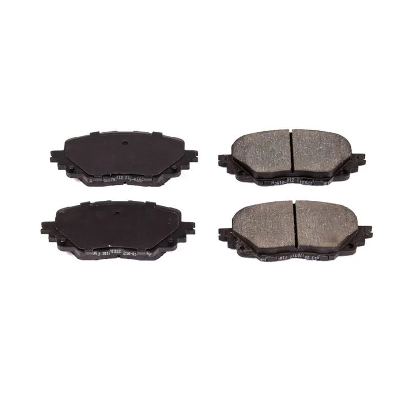 Power Stop Front Z16 Ceramic Brake Pads fits 2017-2020 Fiat 124 Spider / 2017-2020 Fiat Spider / 2016-2020 Mazda Mx-5 Miata
