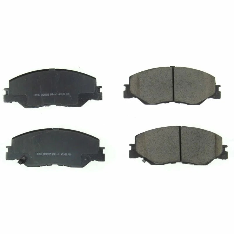 Power Stop Front Z16 Evo Ceramic Brake Pad fits 2019-2024 Honda Civic / Insight - Main Product View