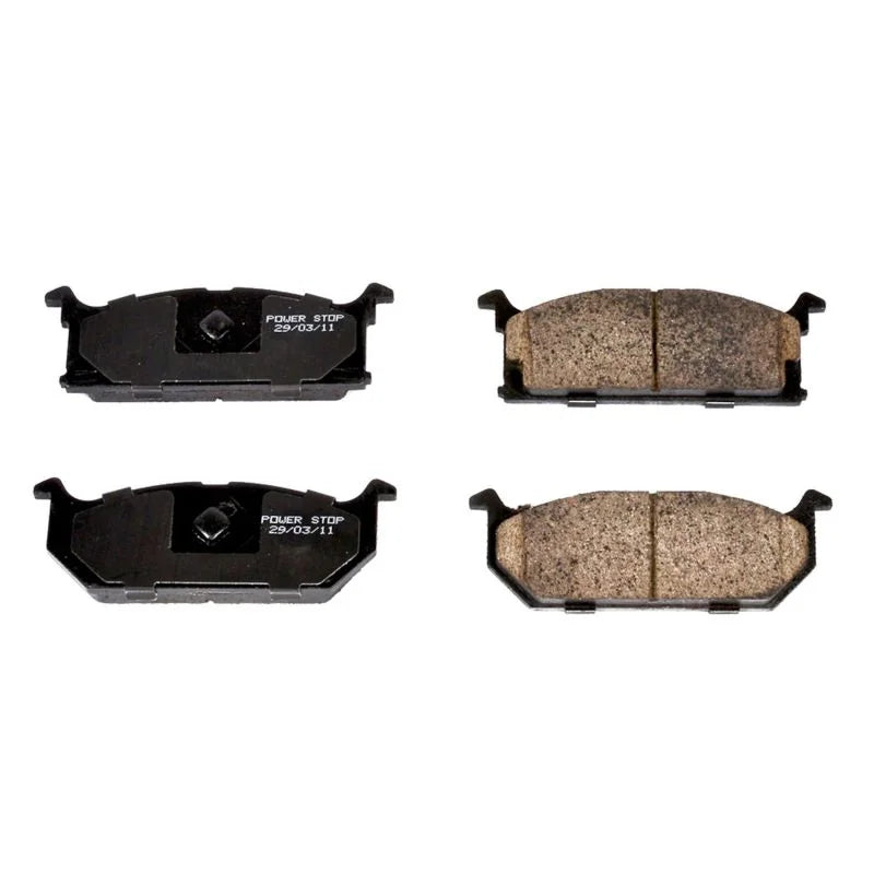 Power Stop Front Z16 Evolution Ceramic Brake Pads fits 1985-1988 Chevrolet Sprint / 1989-1994 Geo Metro - Main Product View