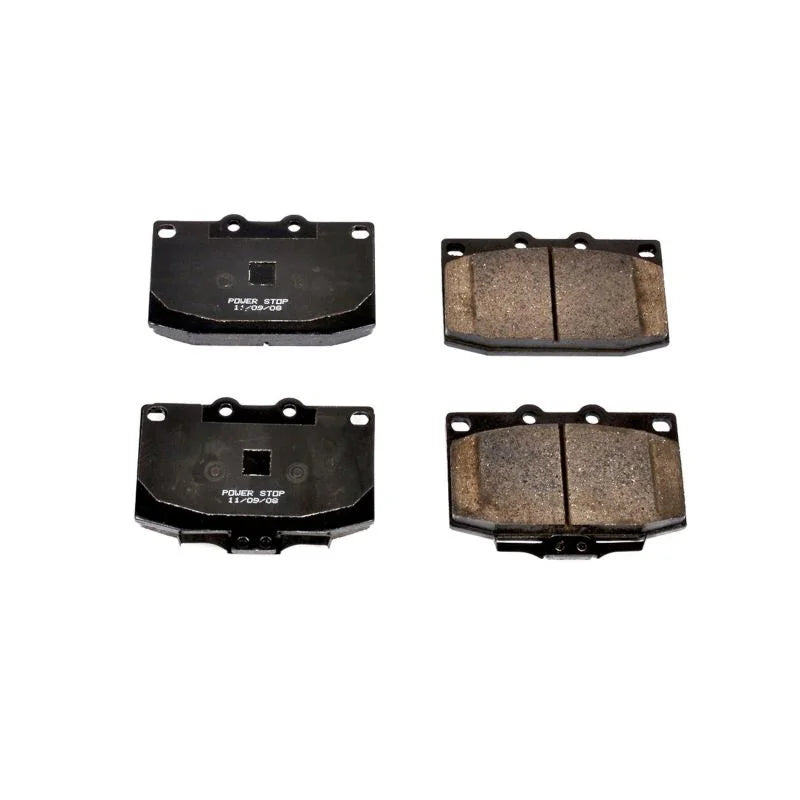Power Stop Front Z16 Evolution Ceramic Brake Pads fits 1986-1991 1993-1995 Mazda Rx-7 - Main Product View