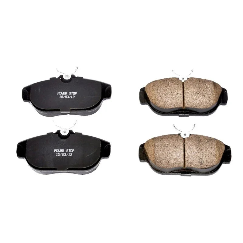 Power Stop Front Z16 Evolution Ceramic Brake Pads fits 1991 1992 Volvo 740 / 1991-1995 Volvo 940 / 1992-1997 Volvo 960 / 1...