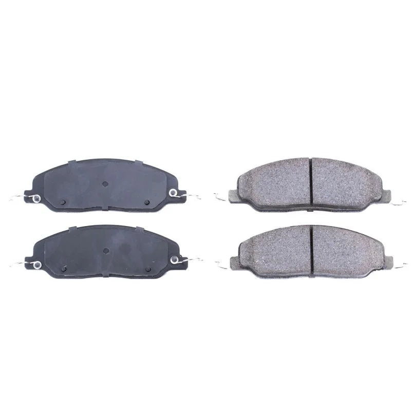 Power Stop Front Z16 Evolution Ceramic Brake Pads fits 2005-2010 Ford Mustang - Main Product View