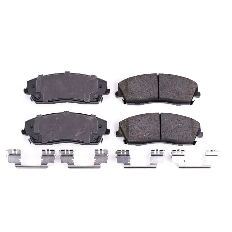 Power Stop Front Z17 Ceramic Brake Pad w/Hardware fits 2005-2010 Chrysler 300 / 2005-2020 Chrysler 300 C / 2008 Chrysler 3...
