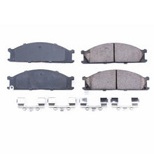 Load image into Gallery viewer, Power Stop Front Z17 Ceramic Brake Pads w/Hardware fits 1986-1994 Nissan D21 / 1998-2003 Nissan Frontier / 2004 Nissan Fro...