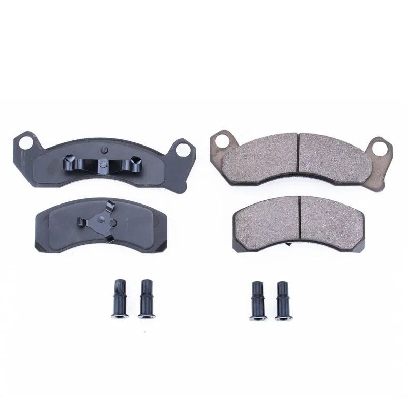 Power Stop Front Z17 Ceramic Brake Pads w/Hardware fits 1987-1989 Ford COUNTRY Squire / 1992-1994 Ford Crown Victoria / 19...
