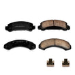 Load image into Gallery viewer, Power Stop Front Z17 Ceramic Brake Pads w/Hardware fits 1987-1997 Ford Aerostar / 1984-1990 Ford Bronco II - Main Product ...