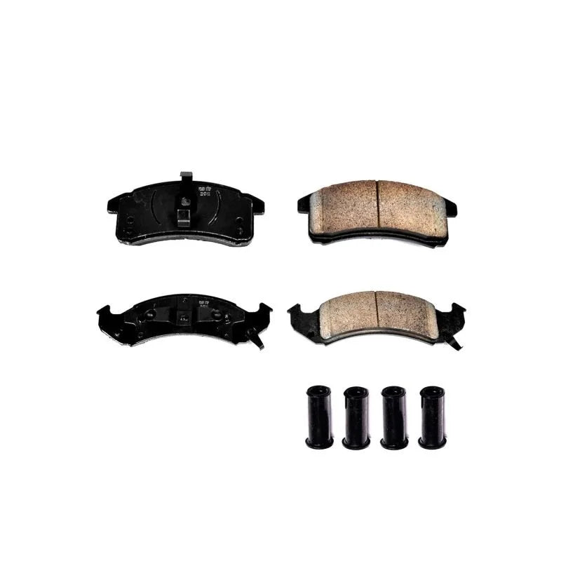 Power Stop Front Z17 Ceramic Brake Pads w/Hardware fits 1992 1993 Buick LeSabre Custom / 1991-1993 Buick Park Avenue / 199...