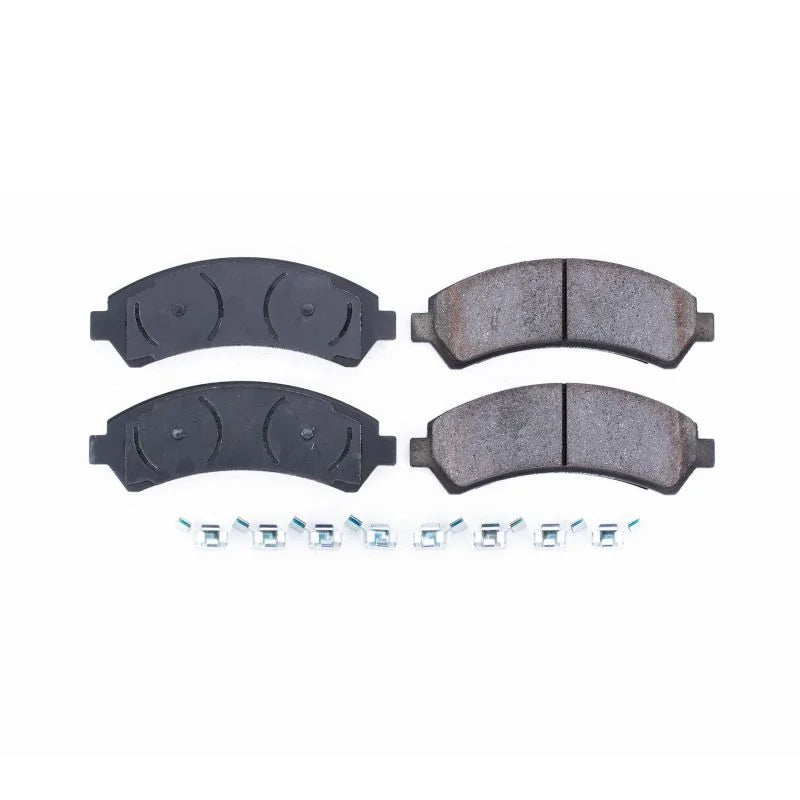 Power Stop Front Z17 Ceramic Brake Pads w/Hardware fits 1997-2001 2003-2005 Chevrolet Blazer / 1997-2004 Chevrolet Blazer ...