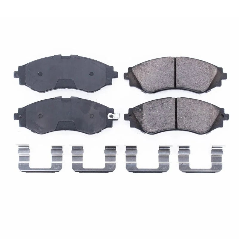 Power Stop Front Z17 Ceramic Brake Pads w/Hardware fits 2004-2006 Chevrolet Aveo / 2004-2011 Chevrolet Aveo LS / 2005-2011...