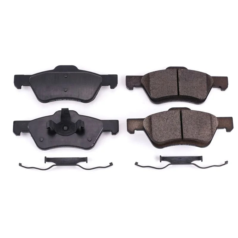 Power Stop Front Z17 Ceramic Brake Pads w/Hardware fits 2005-2007 Ford Escape Hybrid / 2005-2010 Ford Escape LIMITED / 200...