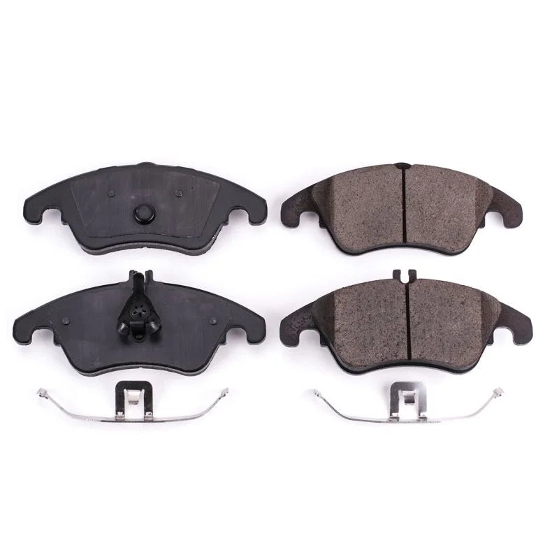 Power Stop Front Z17 Ceramic Brake Pads w/Hardware fits 2012-2015 Mercedes-Benz C250 / 2013 2014 Mercedes-Benz C300 / 2008...