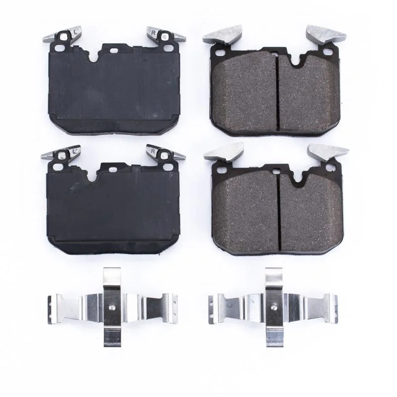 Power Stop Front Z17 Ceramic Brake Pads w/Hardware fits 2014-2016 BMW 228I / 2015 2016 BMW 228I Xdrive / 2017-2019 BMW 230...