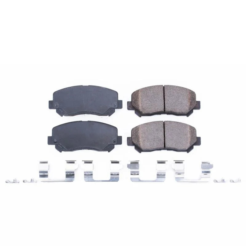 Power Stop Front Z17 Ceramic Brake Pads w/Hardware fits 2015-2017 Chrysler 200 / 2015-2017 Chrysler 200 C / 2014-2022 Jeep...