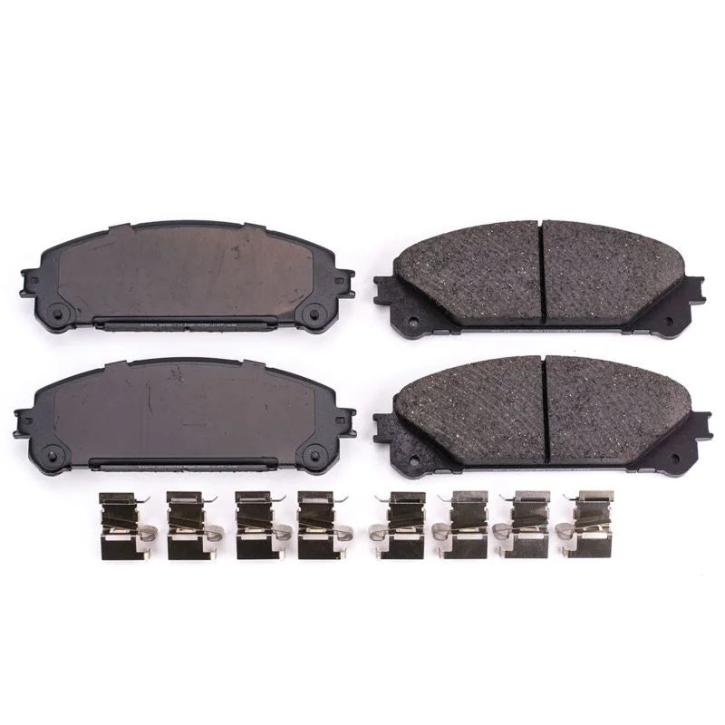 Power Stop Front Z17 Ceramic Brake Pads w/Hardware fits 2015-2017 Lexus NX200T / 2018-2020 Lexus NX300 / 2015-2020 Lexus N...