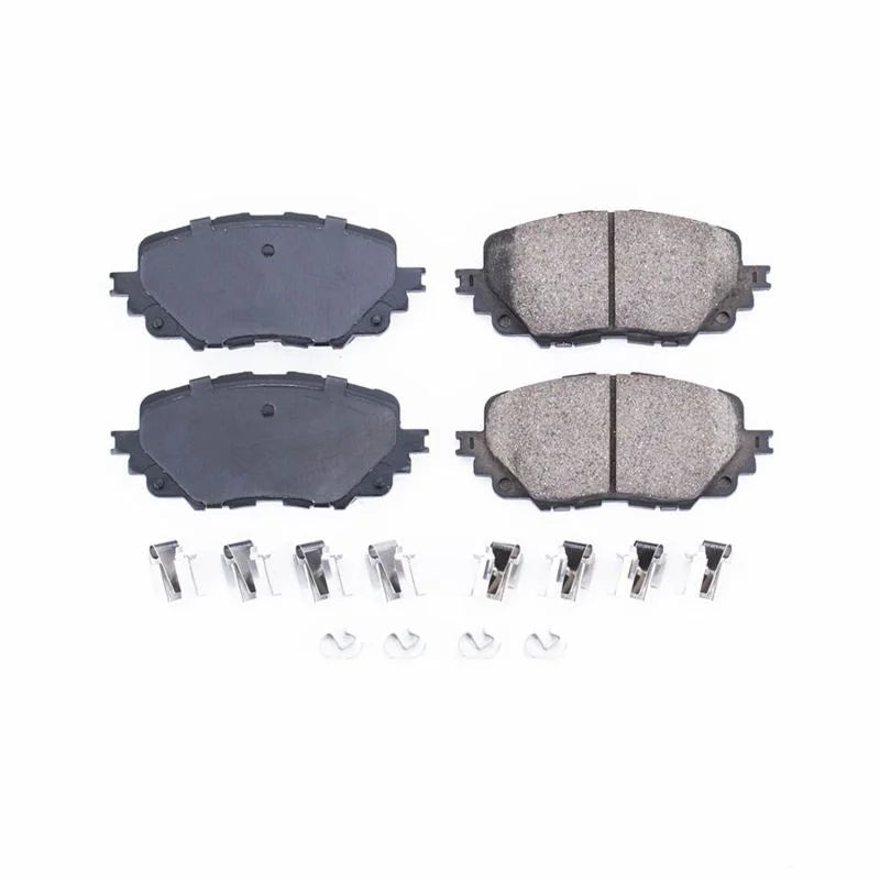 Power Stop Front Z17 Ceramic Brake Pads w/Hardware fits 2017-2020 Fiat 124 Spider / 2017-2020 Fiat Spider / 2016-2024 Mazd...