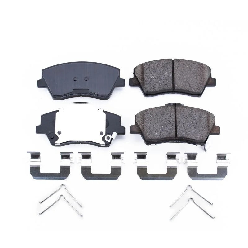 Power Stop Front Z17 Ceramic Brake Pads w/Hardware fits 2017-2020 Hyundai Elantra / 2018-2020 Hyundai Elantra GT / 2017-20...