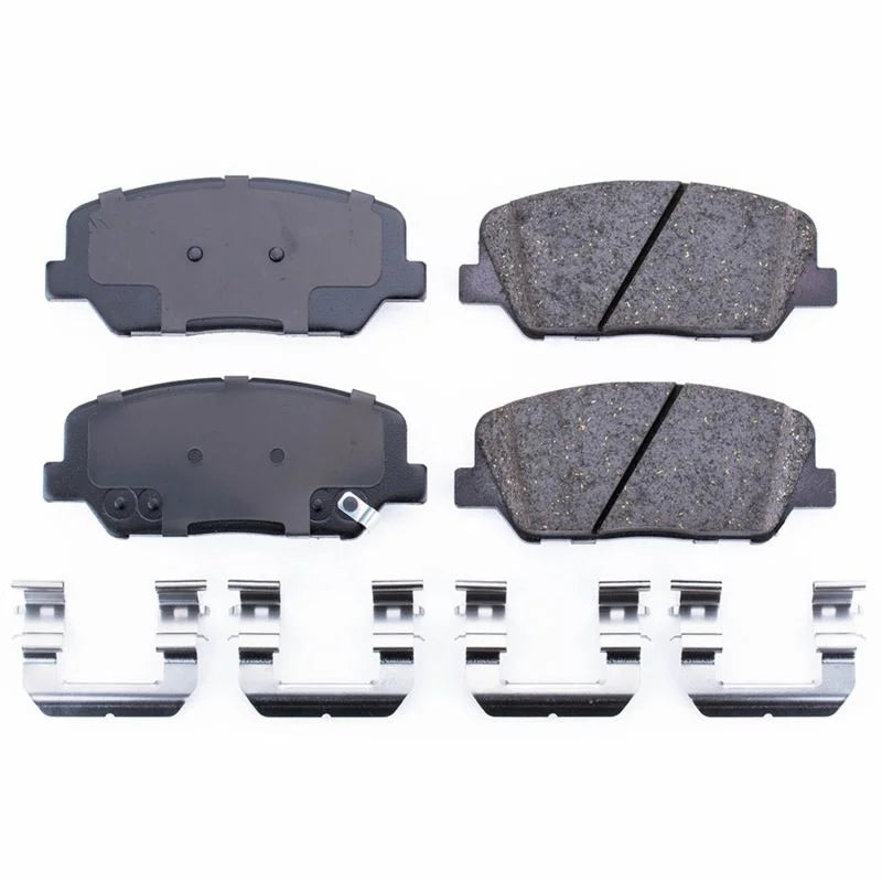 Power Stop Front Z17 Ceramic Brake Pads w/Hardware fits Hyundai Genesis / 2010-2016 Hyundai Genesis COUPE / 2013-2015 Hyun...
