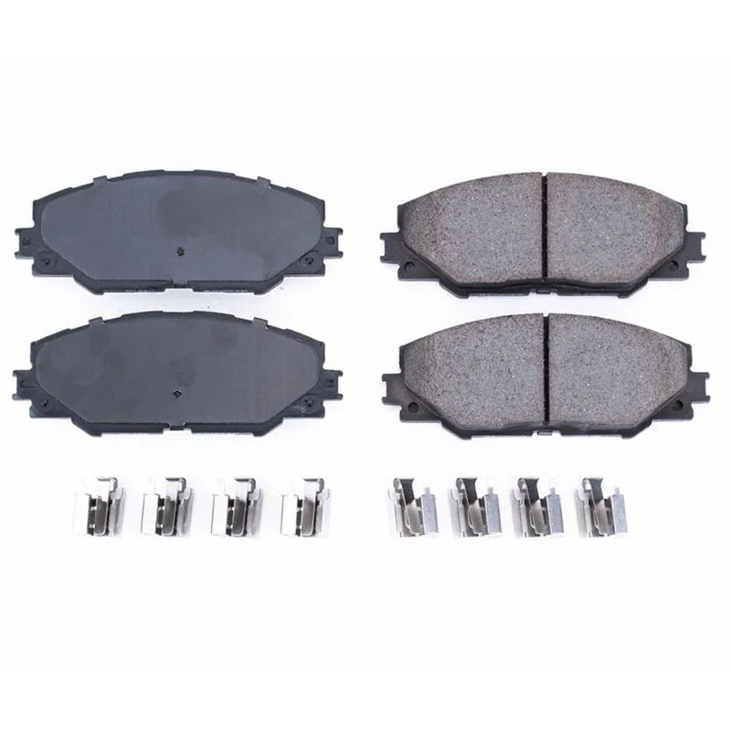Power Stop Front Z17 Ceramic Brake Pads w/Hardware fits Pontiac Vibe / 2009-2010 Pontiac Vibe AWD / 2016 Scion im / 2011-2...
