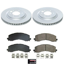 Load image into Gallery viewer, Power Stop Front Z17 Coated Brake Kit fits 2022-2023 Ford F-150 Lightning Lariat / 2023 Ford F-150 Lightning PRO Ssv