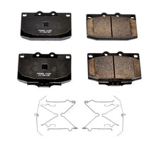 Load image into Gallery viewer, Power Stop Front Z17 Evolution Ceramic Brake Pads w/Hardware fits 1986-1991 1993-1995 Mazda Rx-7 - Main Product View