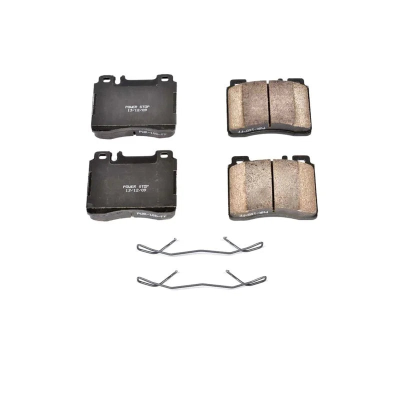 Power Stop Front Z17 Evolution Ceramic Brake Pads w/Hardware fits 1991-1993 Mercedes-Benz 300SE / 1998 1999 Mercedes-Benz ...