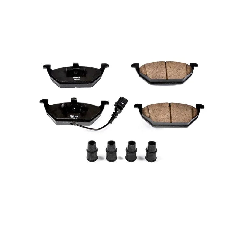 Power Stop Front Z17 Evolution Ceramic Brake Pads w/Hardware fits 1998-2006 Volkswagen Beetle / 1999-2006 Volkswagen Golf ...