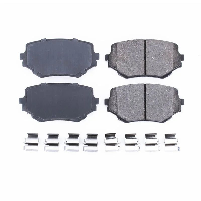 Power Stop Front Z17 Evolution Ceramic Brake Pads w/Hardware fits 1999-2005 Suzuki Grand Vitara / 1996-1998 Suzuki Sidekic...