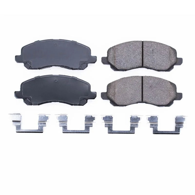 Power Stop Front Z17 Evolution Ceramic Brake Pads w/Hardware fits 2001-2020 Chrysler / Dodge / Jeep - Main Product View