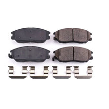 Load image into Gallery viewer, Power Stop Front Z17 Evolution Ceramic Brake Pads w/Hardware fits 2003-2005 Hyundai XG350 / 2004-2006 Kia Amanti - Main Pr...