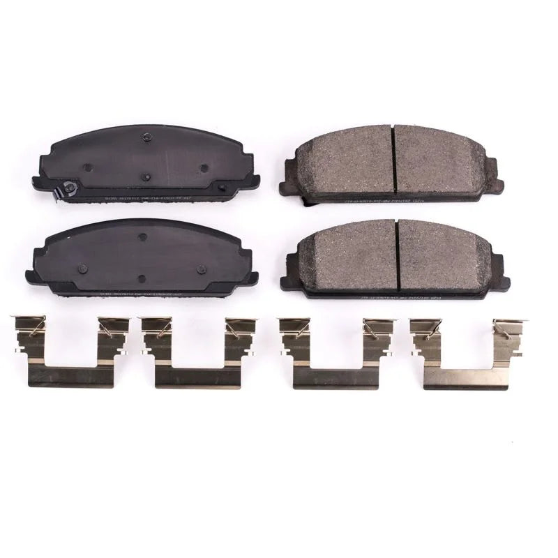 Power Stop Front Z17 Evolution Ceramic Brake Pads w/Hardware fits 2008-2009 Pontiac G8 - Main Product View