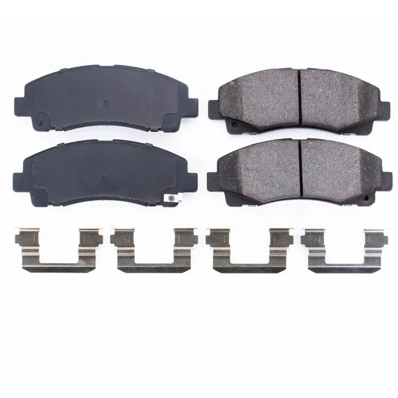 Power Stop Front Z17 Evolution Ceramic Brake Pads w/Hardware fits 2009-2014 Acura TL / 2006-2011 Honda Ridgeline RT / 2007...