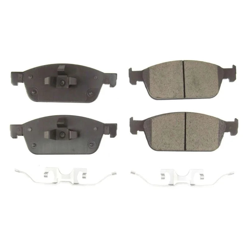 Power Stop Front Z17 Evolution Ceramic Brake Pads w/Hardware fits 2017-2019 Ford Escape / 2018-2019 Ford Escape S / 2017-2...