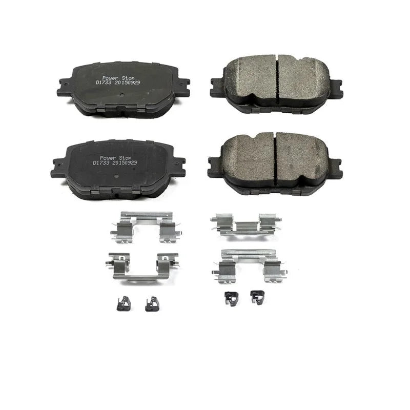 Power Stop Front Z17 Evolution Ceramic Brake Pads w/Hardware fits Lexus IS250 / 2014-2015 Lexus IS250 / 2015 Lexus IS250 F...
