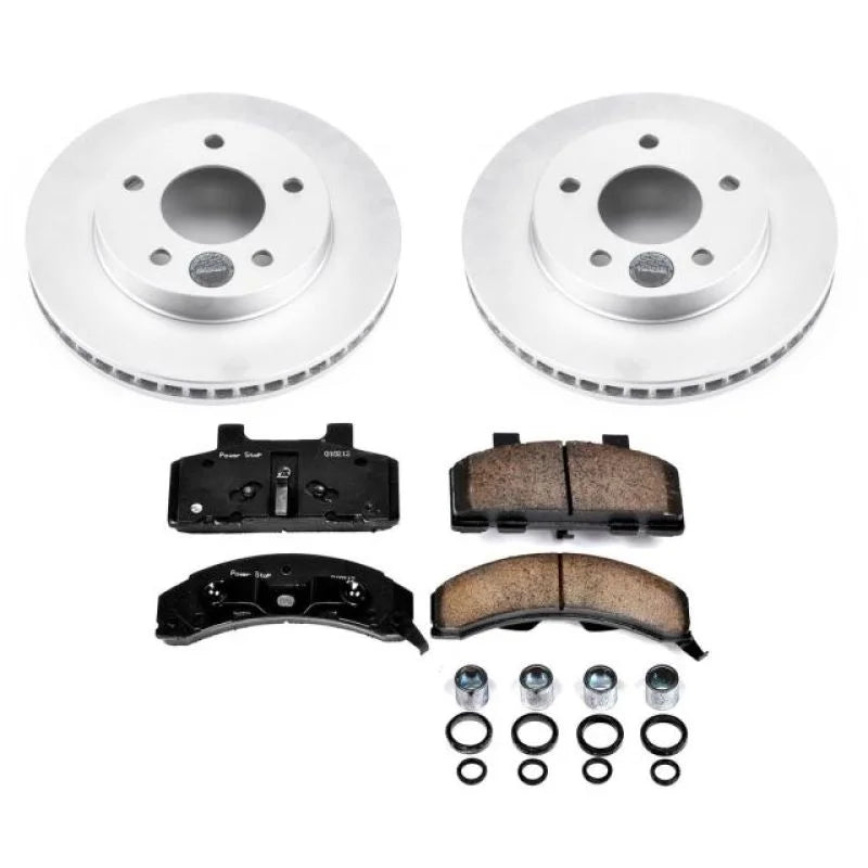 Power Stop Front Z17 Evolution Geomet Coated Brake Kit fits 1983-1996 Buick Century / Cadillac / Chevrolet - Main Product ...