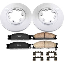 Load image into Gallery viewer, Power Stop Front Z17 Evolution Geomet Coated Brake Kit fits 1985-1986 Nissan 720 / 1986-1994 Nissan D21 / 1998-2002 Nissan...