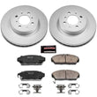 Load image into Gallery viewer, Power Stop Front Z17 Evolution Geomet Coated Brake Kit fits 1990-1993 Acura Integra GS / 1992-1993 Acura Integra GS-R / 19...