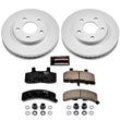 Load image into Gallery viewer, Power Stop Front Z17 Evolution Geomet Coated Brake Kit fits 1990-1993 Cadillac Commercial Chassis / 1990-1993 Cadillac Dev...