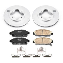 Load image into Gallery viewer, Power Stop Front Z17 Evolution Geomet Coated Brake Kit fits 1990-1993 Honda Accord - Main Product View