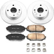 Load image into Gallery viewer, Power Stop Front Z17 Evolution Geomet Coated Brake Kit fits 1990-1993 Mazda Miata - Main Product View