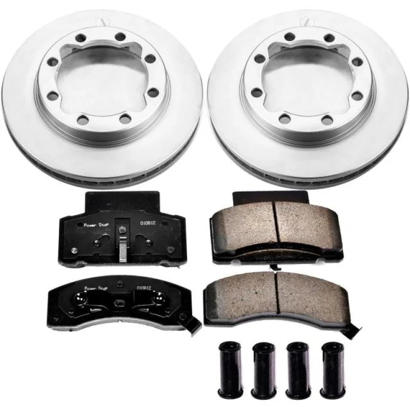 Power Stop Front Z17 Evolution Geomet Coated Brake Kit fits 1990-2000 Chevrolet K3500 / 1994-1999 Dodge Ram 2500 / 1994-19...