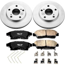 Load image into Gallery viewer, Power Stop Front Z17 Evolution Geomet Coated Brake Kit fits 1992-2001 Toyota Camry - Main Product View